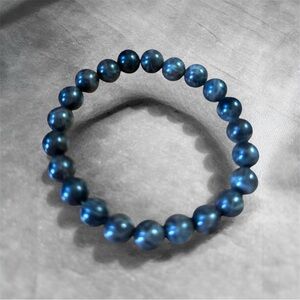 #109 Black Moonstone Bracelet 8mm NEW ARRIVAL
